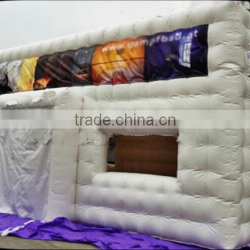 inflatable multifunction cubic tent