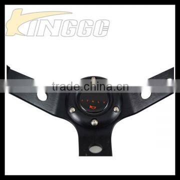 Hot Selling Universal Suede Steering Wheel photo-3