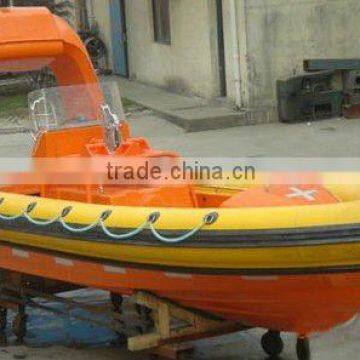 6.50M INFLATE DRIGID FENDER RESCUE BOAT