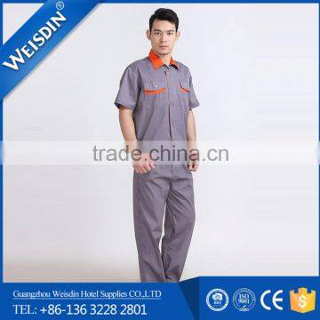 workwear 65%polyester20%cotton mechanic uniform overall