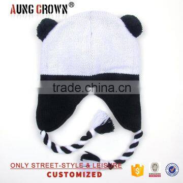 Custom Knit Animal Acrylic Beanie Cap photo-4