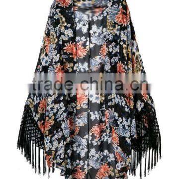 Hot Women Summer Kaftan Swimsuit Bikini Swimwear Cover Up Beach Dress Kimono Top