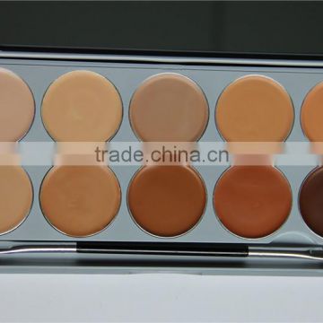 skin bleaching cream Professional private labels best face concealed light waterproof scar contour Makeup Palette corrector