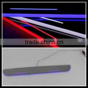 For AUDI A3 A4L A4L S4 RS4 B9 A5 A1 A6L A7 Q5 Q3 Q7 S line LED moving scuff LED door sill plate light LED door sill