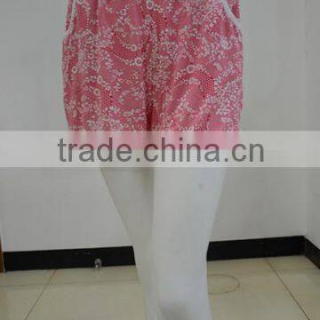 2013 homewear ladies short sleeve pant suits