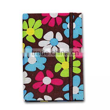 Multi-Design Custom Logo Mini Notebook, Fabric Note Books (BLY5-2018PP)