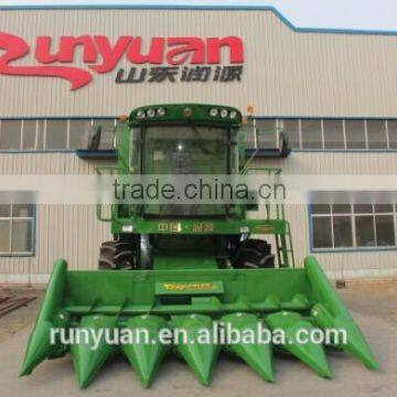 4YZ-6 170hp sweet corn combine harvester large maize harvester