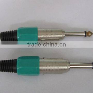 HIGH QUALITY MONO PLUG , AUDIO AND VIDEO CONNECTOR