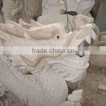 carved dragon large outdoor sculptures