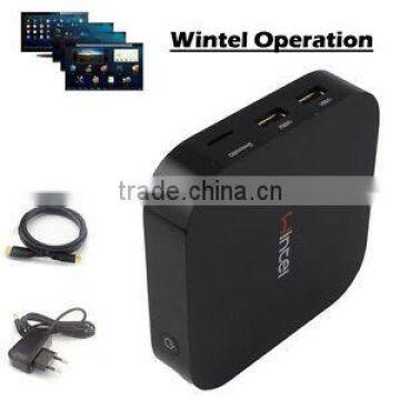 New Arrival!! 2015 Hot Selling Win 8.1 + Android 4.4 OS Intel Bay Trail-T CR Atom Z3735F 2GB RAM 32GB ROM Wintel tv Box photo-4