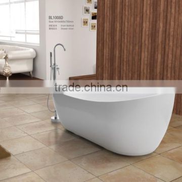 2014 new products Seasummer Hot Acrylic hotel bathtub for hotel project with mix valve shower