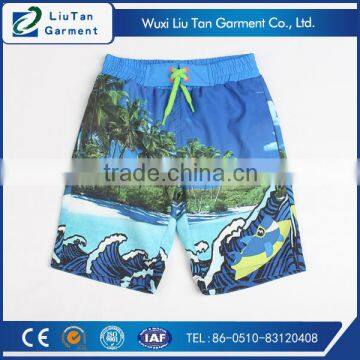 Hawaii pattern boys printing half pants