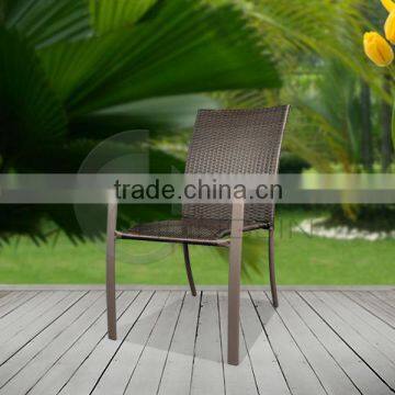 Stackable Outdoor Rattan Chairs for Dining