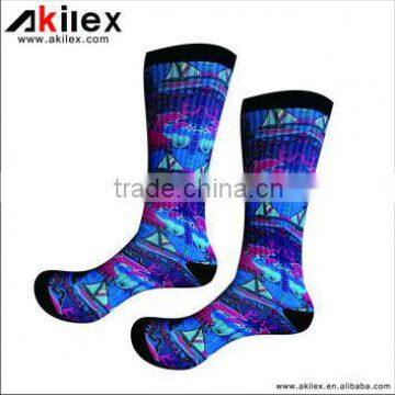 dye sublimated mens socks