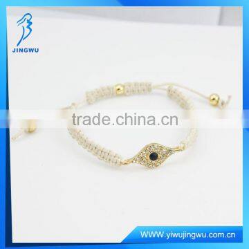 Handmade Bracelet Rape Bracelet CZ And Evil Eye Bracelet