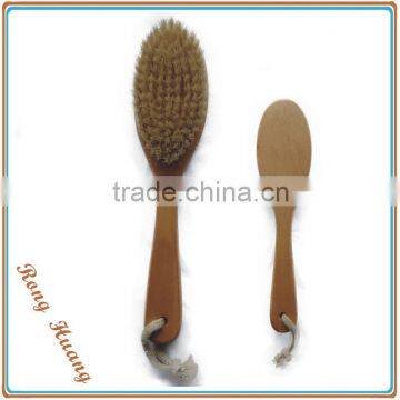 Wooden soft bath brush