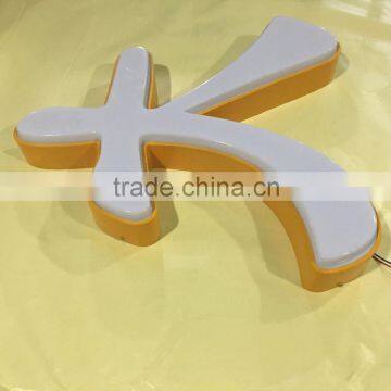 Vacuum forming blister acrylic letter