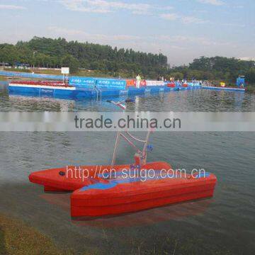 Water Bicycle/ Whale bicycle /water padel boat/Stainless boat/Water pedicab