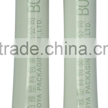 plastic tube with airless pump cap for cosmetic packaging