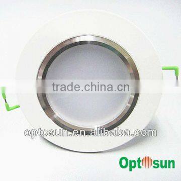 Aluminum 12w round led light downlight