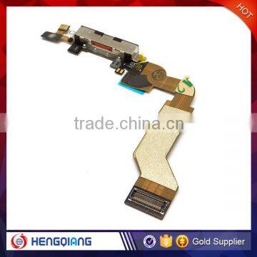 AAA China factory price charge port digitizer flex cable replacement for iPhone 4S black