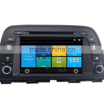 Car Cassette and cd Dvd and Gps for MAZDA CX5 With Rear View Camera GPS BT Radio RDS