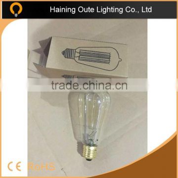 High quality and best price st64 incandescent edison bulb,Vintage edison lamps &bulbs