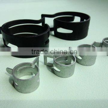 Spring hose clamp