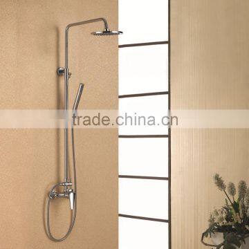 Surface Mounted Single Handle Modern Brass Shower Set