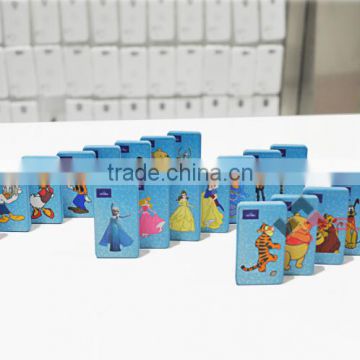 2016 Factory OEM 3D Sublimation Customized printing Dominoes