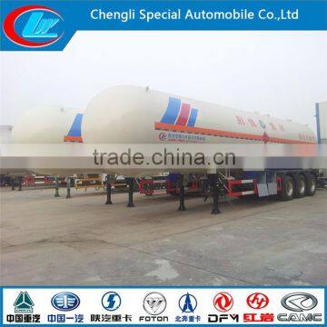 Hot sale LPG tank trailer factory direct selling LPG semi-trailer truck 56CBM LPG petroleum tanker truck