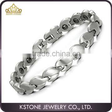 KSTONE Women's 316l Stainless Steel Heath Magnet Bracelet