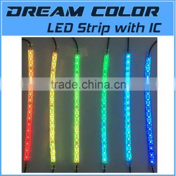 Programmable APP Control Dream Magic Color Chasing LED Strip SMD 5050 RGB with Digital Built-in IC 200 Modes Waterproof IP67