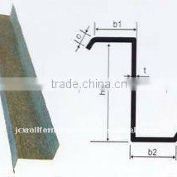 new design easy operation C&zZ purline roll forming machine