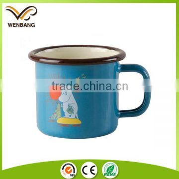 Best selling promotional imported from china enamel metal tin mugs