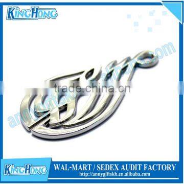 Customized Stainless Steel Silver Pendant Necklace With Simple Design photo-5