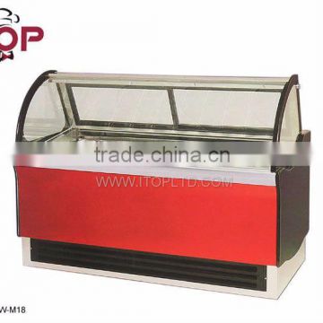 Display cooler Automatic defrosting Ice cream showcase