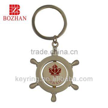 2014 Promotional metal keychain blank/blank key holder/blank keychain metal