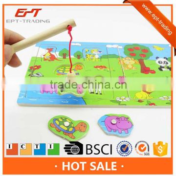 Wholesale diy wooden intelligent puzzle toys