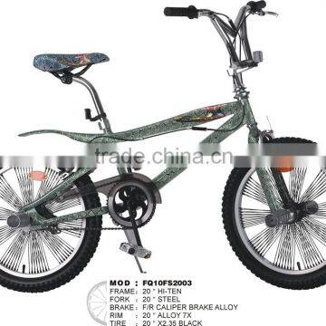 2014 hot sell PULLY 20" cheap freestyle bmx bikes for sale