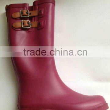 knee high boots latest design women rubber boots