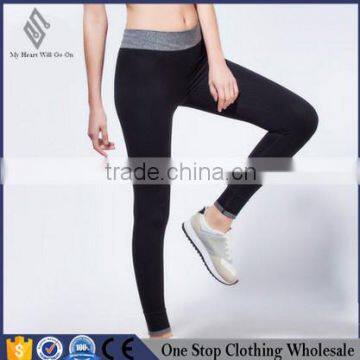 High elastic thin female Yoga Pants nine outdoor fitness pants slim fast dry running fitness pants