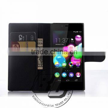 New Arrival Popular Magnetic Flip Leather Wallet Case With Card Slots For Wiko Highway Star 4G pu Case Lowest Price photo-2