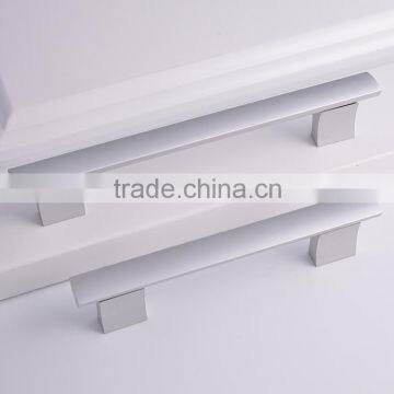 Space aluminum oxidation silver handles and knobs furniture wardrobe drawer dresser bedroom cupboard pull handles