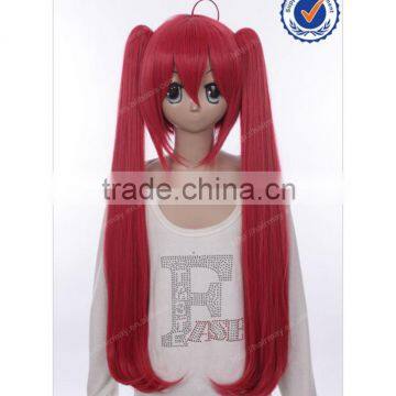 long red synthetic cosplay wigs