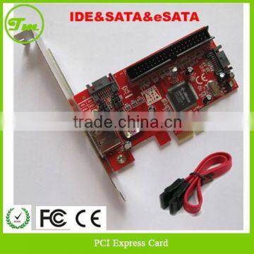 2 Port SATA II 2.0 RAID & 1 IDE 3.5" PCI-E PCI Express Converter Card