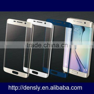 Factory 2.5D 0.26 9H For Samsung s6 Edge Full Curved Glass Screen Protector photo-4