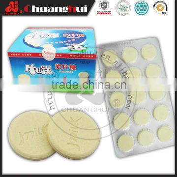 Dry Milk Tablet Candy / Milk Pressed candy