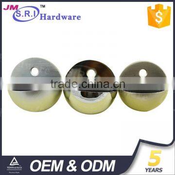 High End Semicircle Zinc Alloy Glass Door Stopper photo-2