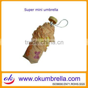 Mini Decorative Umbrella with Pouch Bag OKF10